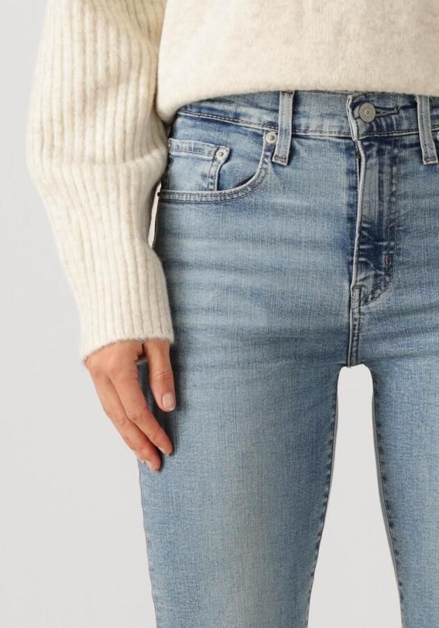 LEVI'S Dames Jeans 724 High Rise Straight Blue Wave Light Lichtblauw - Foto 2