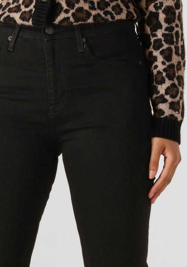 LEVI'S Dames Jeans 724 High Rise Straight Midnight Gaze Zwart - Foto 2