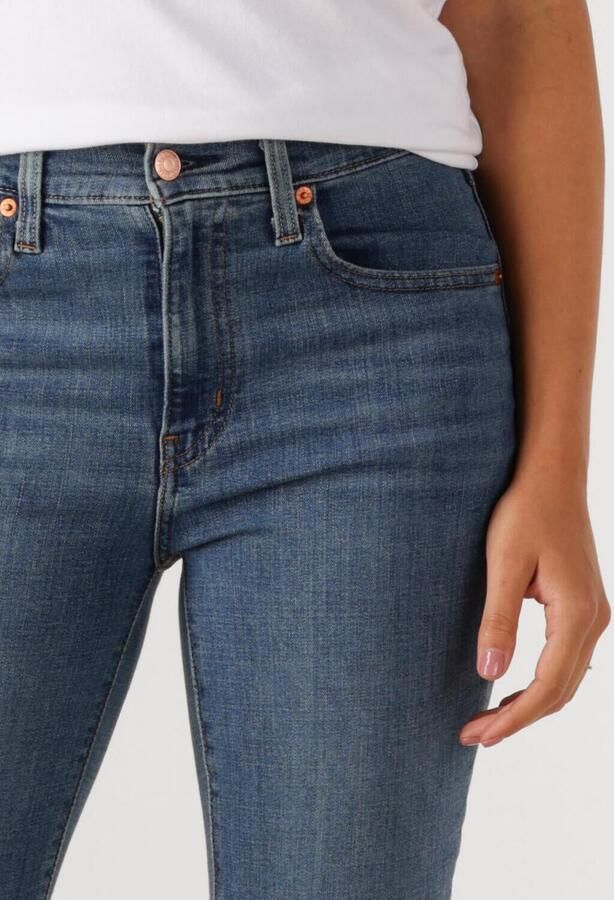 LEVI'S Dames Jeans 724 High Rise Straight Way Back Blauw - Foto 2