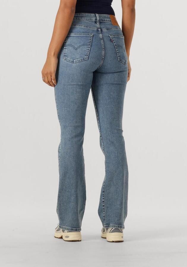LEVI'S Dames Jeans 725 High Rise Bootcut Blue Wave Light Blauw