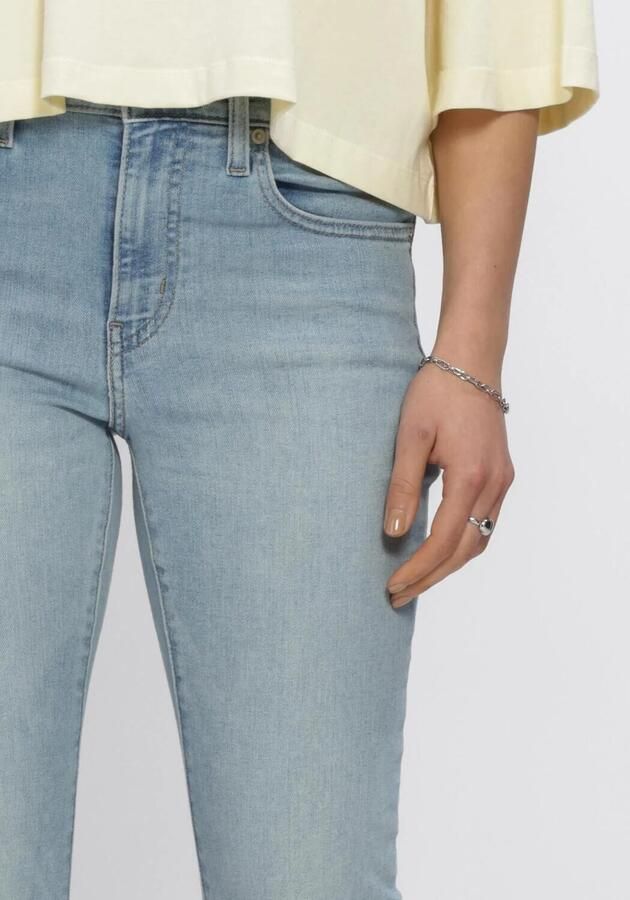 Levi's High-waisted Slim Fit Bootcut Jeans Blue Dames - Foto 3