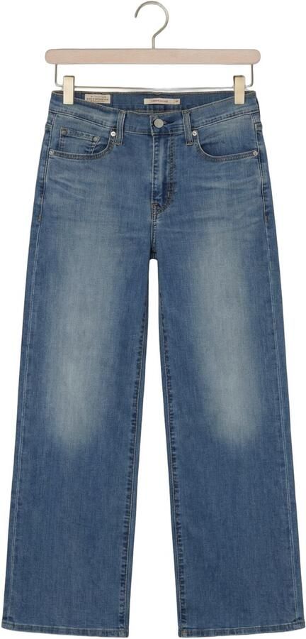 LEVI'S Dames Jeans 728 Hr Wide Leg Blauw - Foto 4