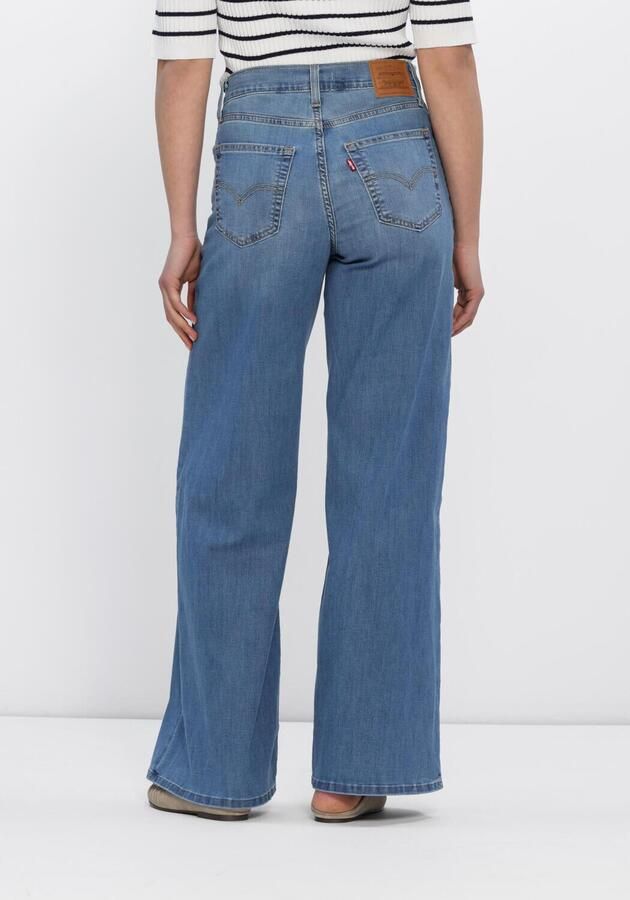 LEVI'S Dames Jeans 728 Hr Wide Leg Blauw - Foto 2