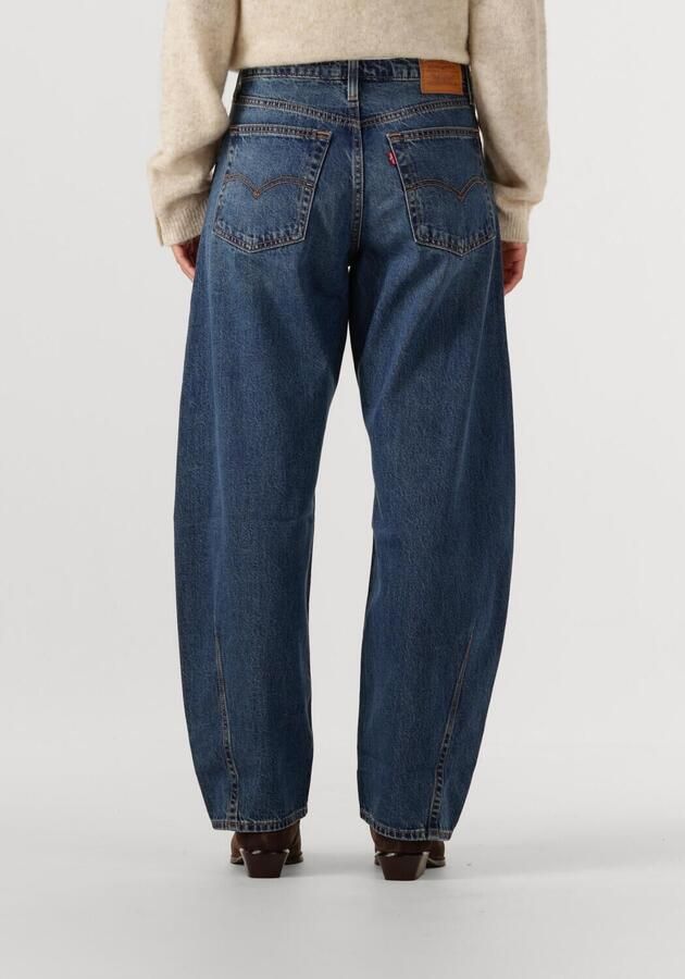 LEVI'S Dames Jeans Baggy Dad Barrel Most Wanted Blauw