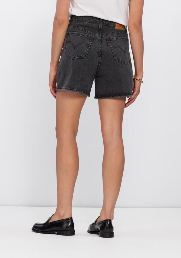 LEVI'S Dames Jeans High Baggy Short Antraciet - Foto 3