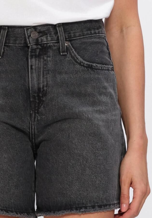 LEVI'S Dames Jeans High Baggy Short Antraciet - Foto 4