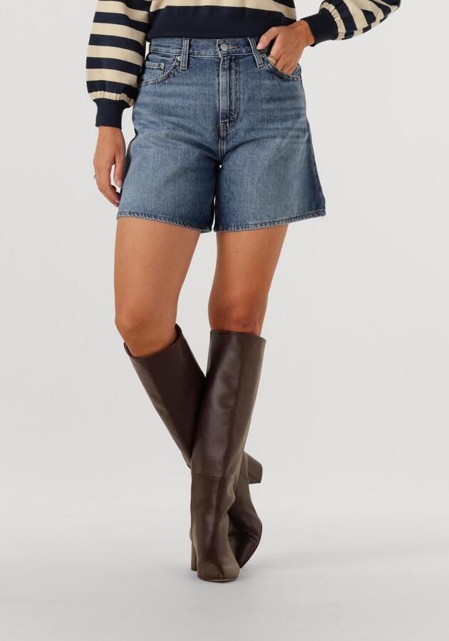 LEVI'S Dames Jeans High Baggy Short Worn Memory Short Blauw - Foto 4