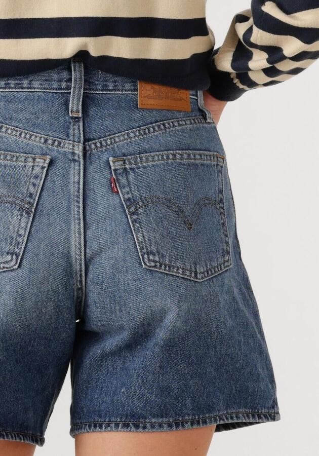 LEVI'S Dames Jeans High Baggy Short Worn Memory Short Blauw - Foto 3
