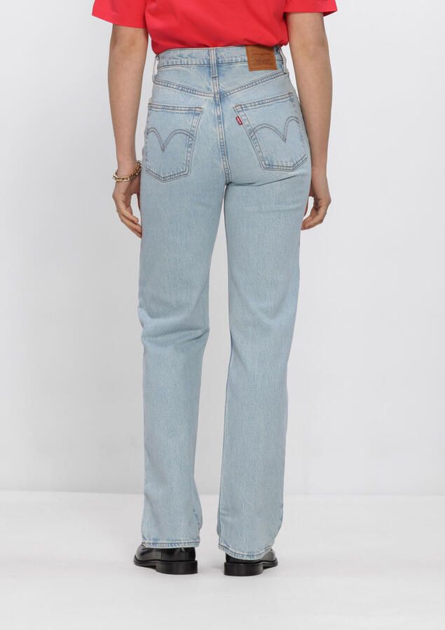 Levi's high waist straight leg jeans Ribcage light blue denim - Foto 2