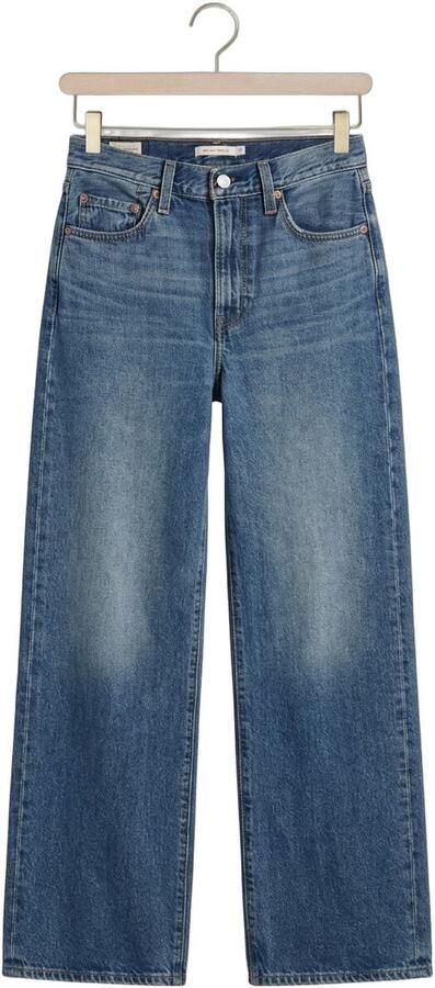 Levi's RIBCAGE WIDE LEG H223 ROSIE PO high waist wide leg jeans - Foto 4