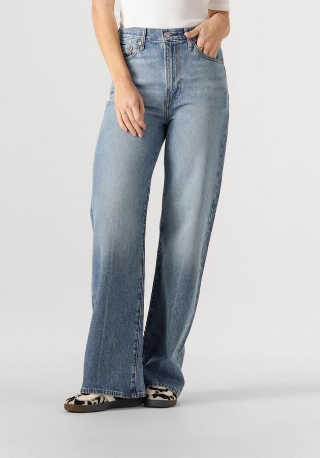 LEVI'S Dames Jeans Ribcage Wide Leg H223 Not The Same Lichtblauw