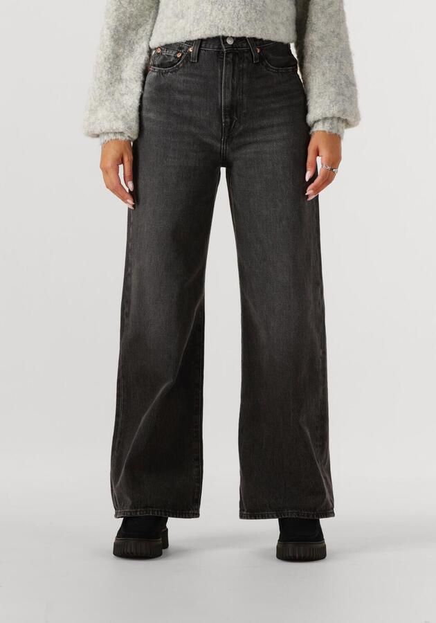 Levi's RIBCAGE WIDE LEG H223 ROSIE PO high waist wide leg jeans - Foto 4