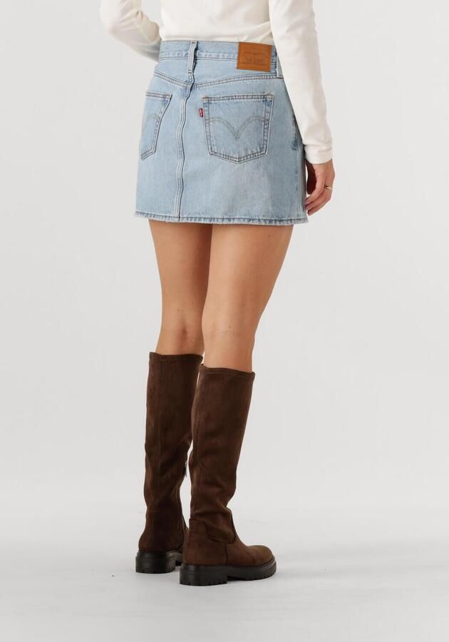 Levi's Jeans rok ICON SKIRT met used-effecten en rafelige randen - Foto 2