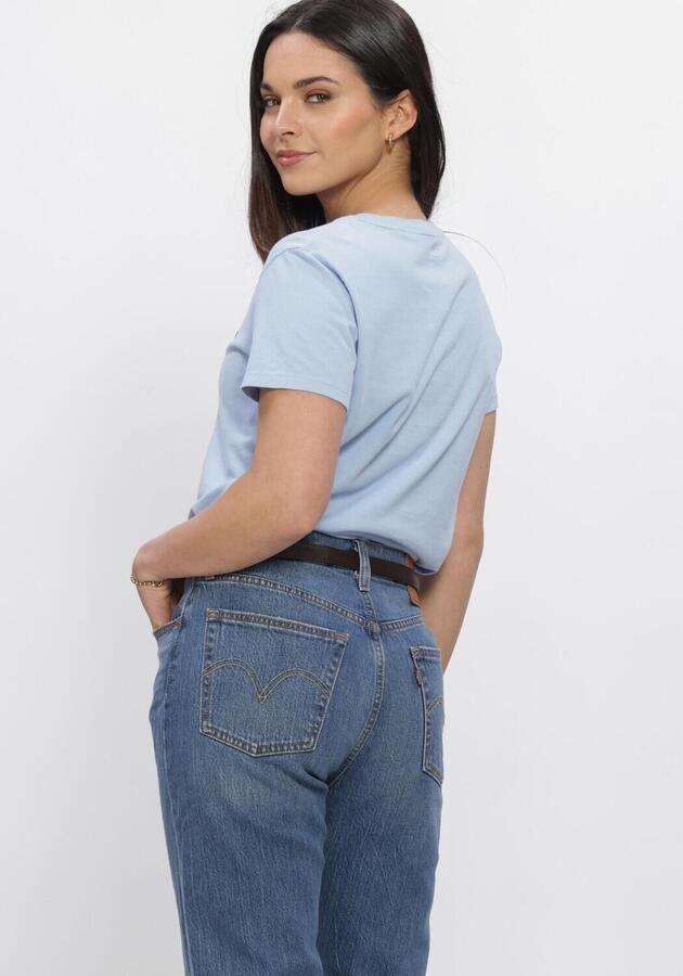 LEVI'S Dames Tops & T-shirts Perfect Tee Cotton Lichtblauw - Foto 3