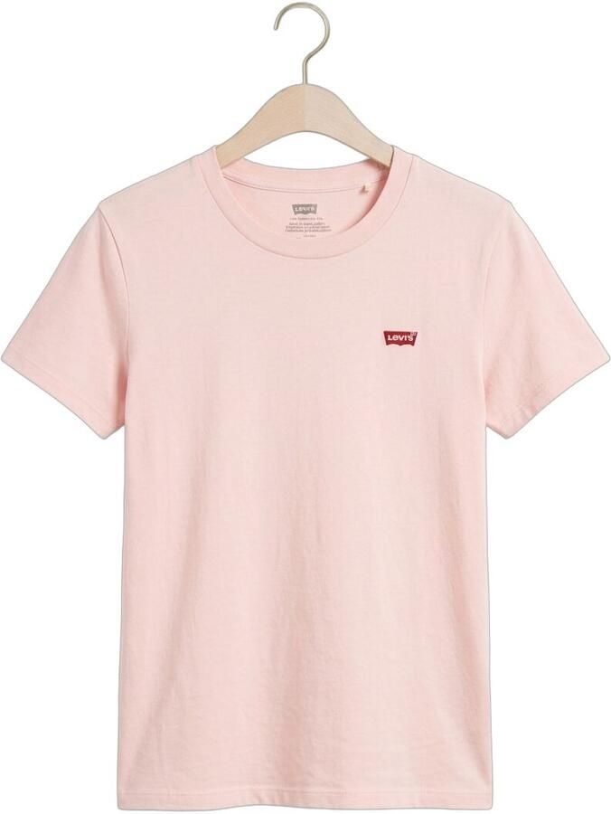 LEVI'S Dames Tops & T-shirts Perfect Tee Cotton Lichtroze - Foto 2