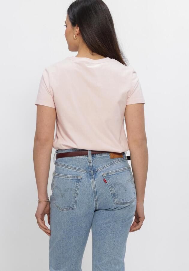 LEVI'S Dames Tops & T-shirts Perfect Tee Cotton Lichtroze - Foto 3