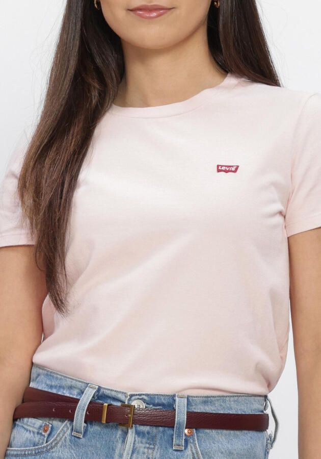 LEVI'S Dames Tops & T-shirts Perfect Tee Cotton Lichtroze - Foto 4