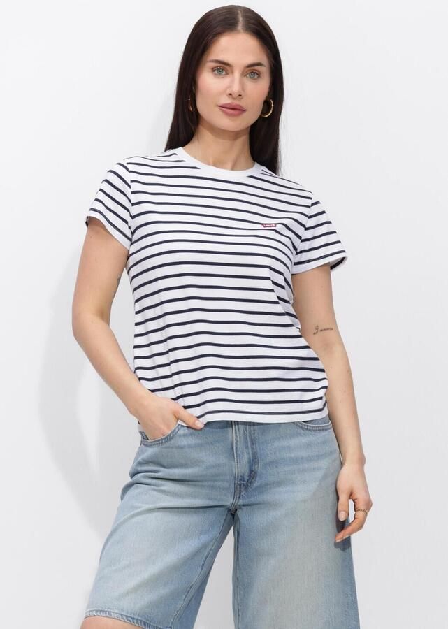 LEVI'S Dames Tops & T-shirts Perfect Tee Emily Wit