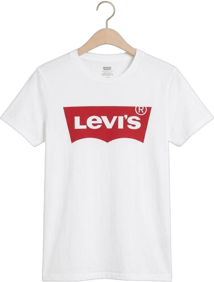 Levi's Klassieke T-shirt Korte Mouw Crew Neck White Dames - Foto 2