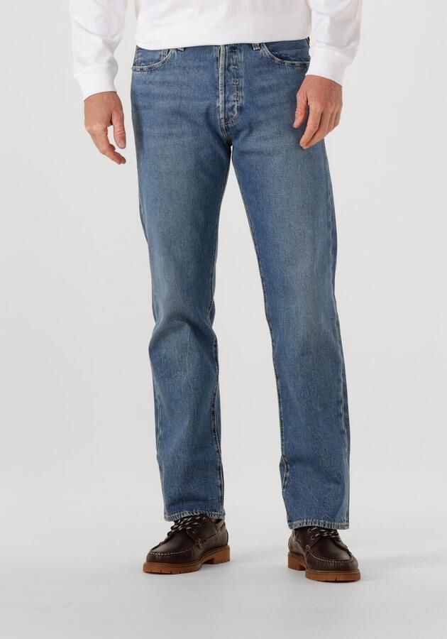 LEVI'S Heren Jeans 501 Levis Original Fit Blauw - Foto 4