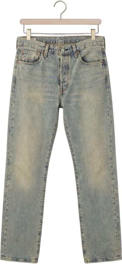 Levi's Wide leg fit jeans van katoenmix model '501 Original' - Foto 4