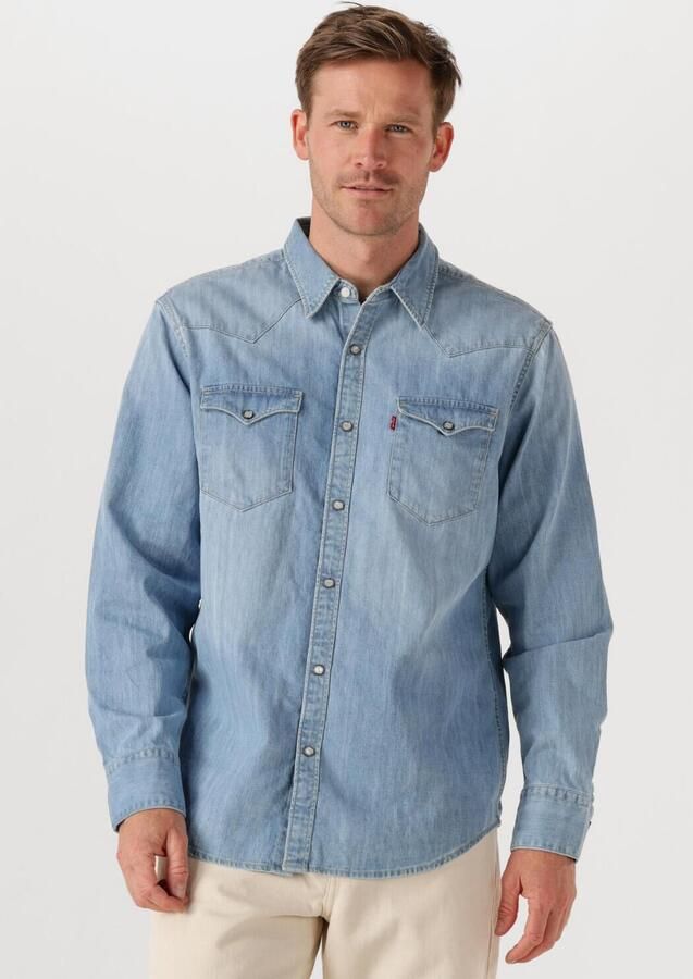 Levi's Regular fit vrijetijdsoverhemd met klepzakken model 'BARSTOW' - Foto 4