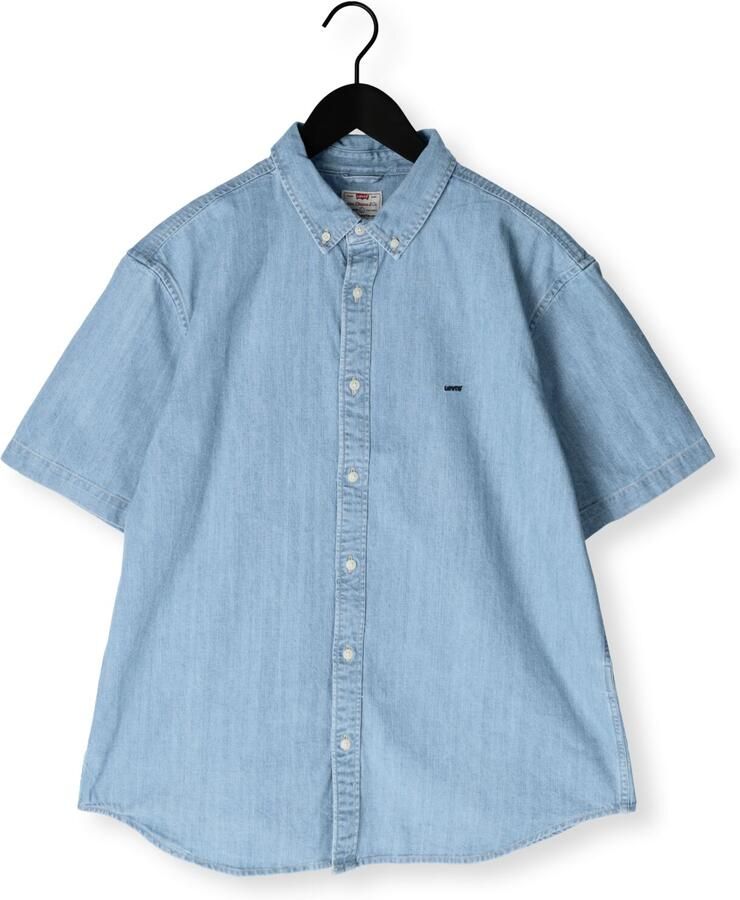 LEVI'S Heren Overhemden Ss Authentic Button Down Lichtblauw - Foto 2