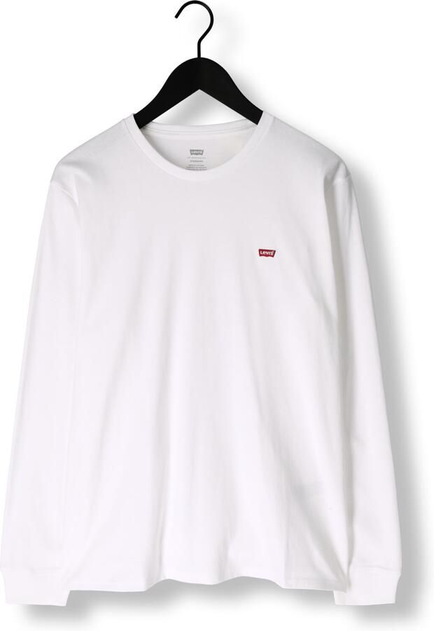 Levis LEVI'S Long Sleeve Small Logo Batwing T-Shirt White- Heren White - Foto 3