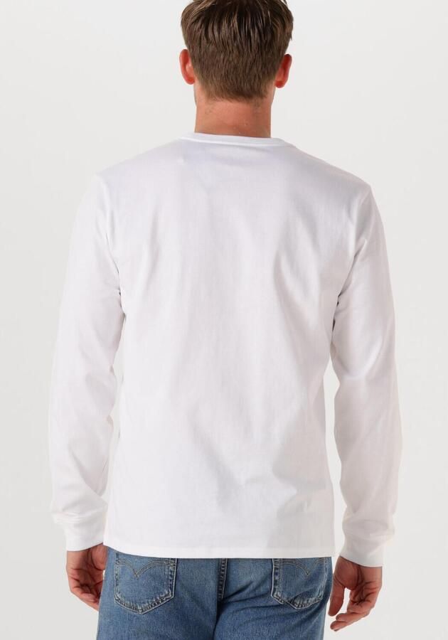 Levis LEVI'S Long Sleeve Small Logo Batwing T-Shirt White- Heren White - Foto 2