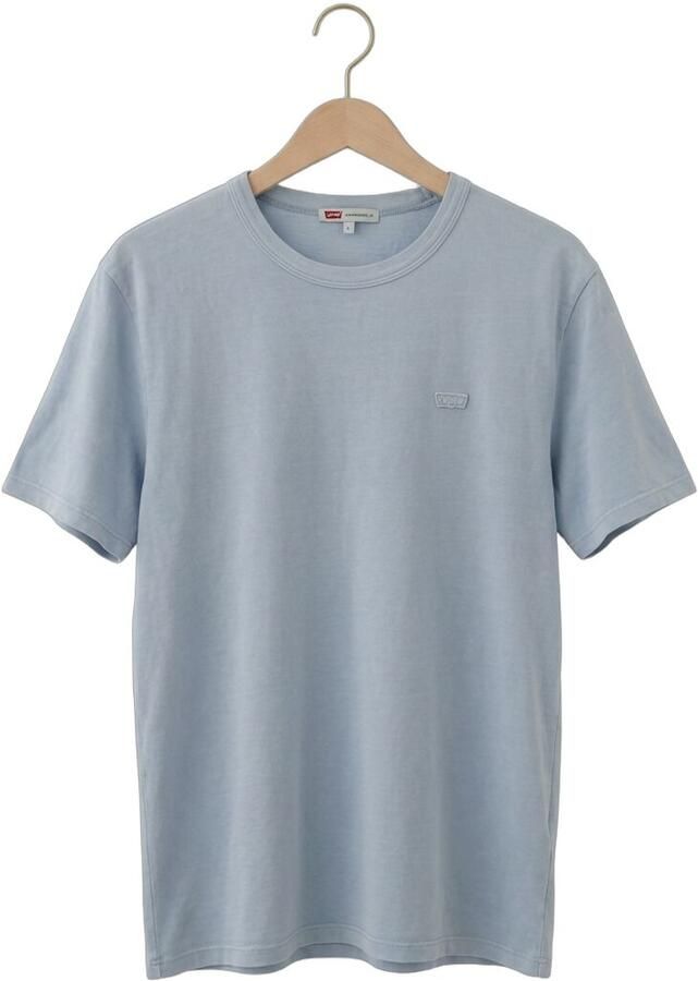 LEVI'S Heren Polo's & T-shirts Original Tee Garment Dye Lichtblauw - Foto 2