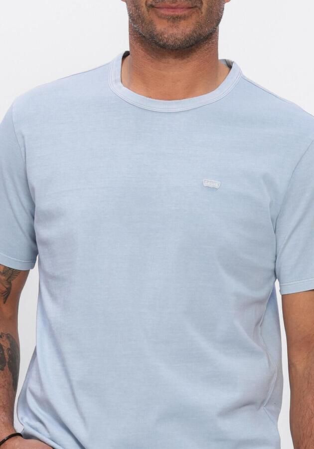 LEVI'S Heren Polo's & T-shirts Original Tee Garment Dye Lichtblauw - Foto 4