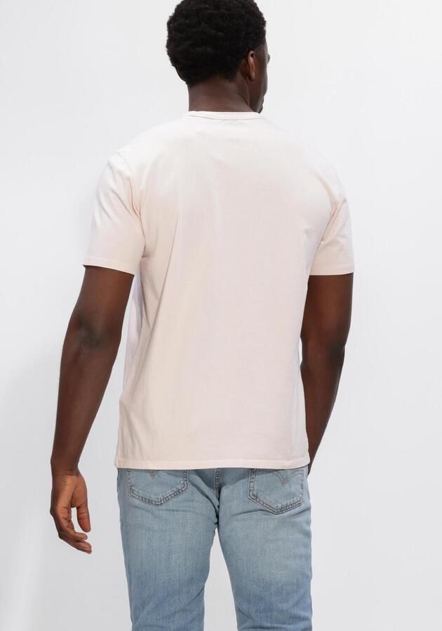 LEVI'S Heren Polo's & T-shirts Original Tee Garment Dye Lichtroze - Foto 3