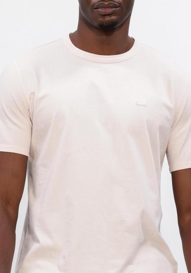 LEVI'S Heren Polo's & T-shirts Original Tee Garment Dye Lichtroze - Foto 4