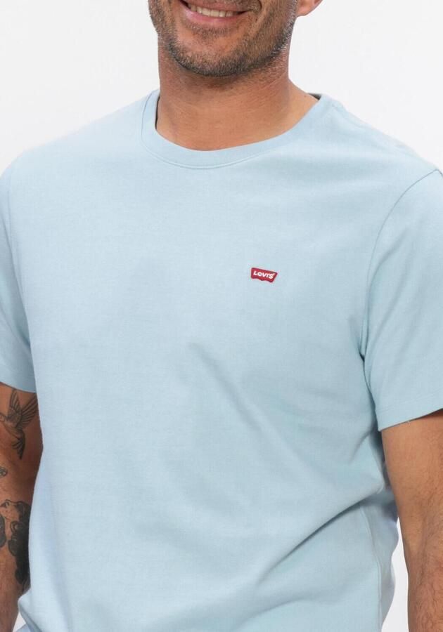LEVI'S Heren Polo's & T-shirts Ss Original Hm Tee Lichtblauw - Foto 4