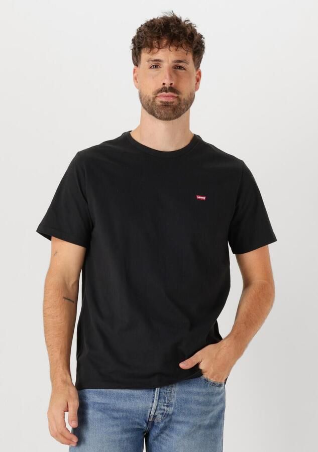 Levi's Zwarte Katoenen Heren T-Shirt met Korte Mouwen Black Heren - Foto 4
