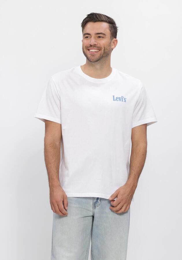 LEVI'S Heren Polo's & T-shirts Ss Relaxed Fit Tee Wit - Foto 3