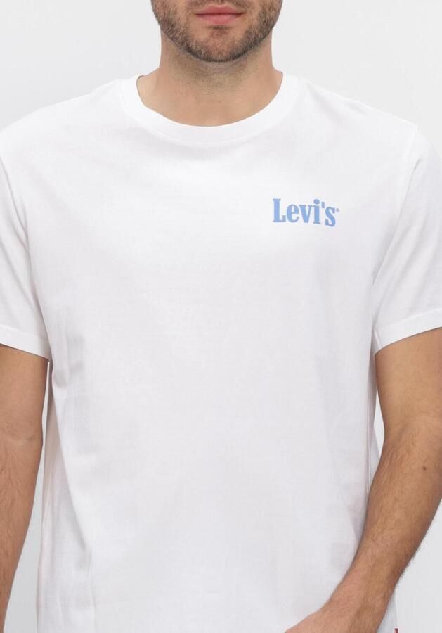 LEVI'S Heren Polo's & T-shirts Ss Relaxed Fit Tee Wit - Foto 4