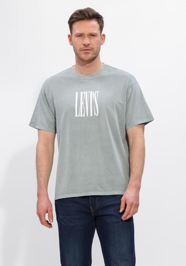 LEVI'S Heren Polo's & T-shirts Vintage Fit Graphic Tee Groen
