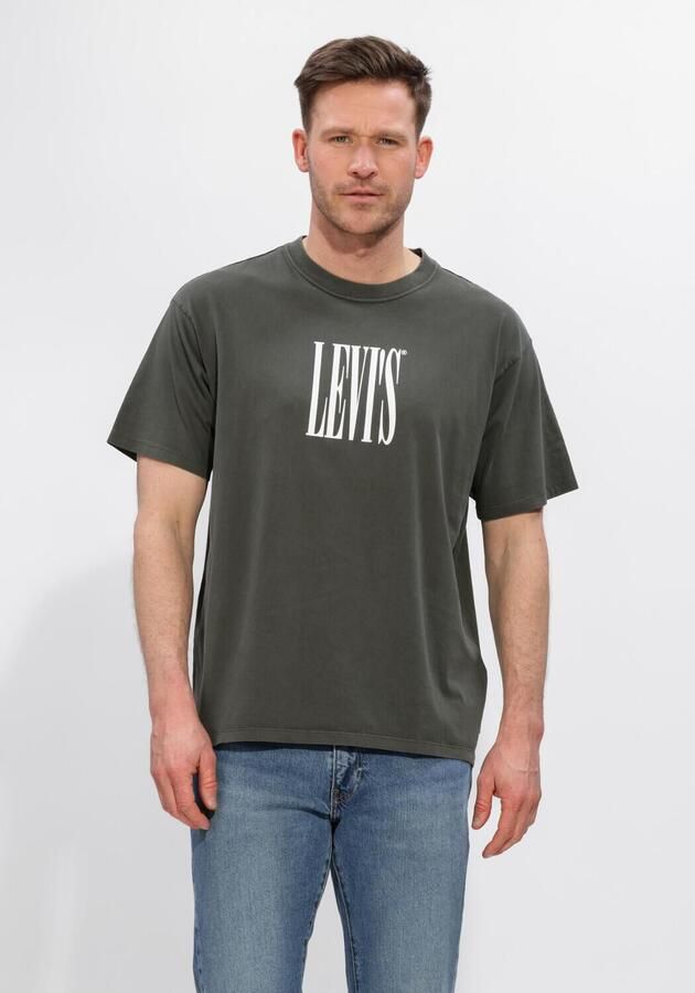 LEVI'S Heren Polo's & T-shirts Vintage Fit Graphic Tee Khaki