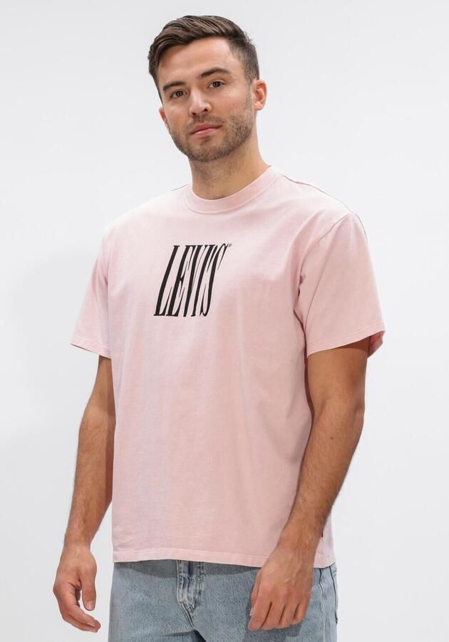 LEVI'S Heren Polo's & T-shirts Vintage Fit Graphic Tee Roze