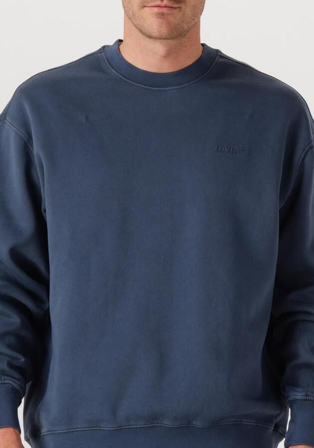 Levi's Sweater Levis A9244 0002 AUTHENTIC CREW-SARGASSO SEA - Foto 2