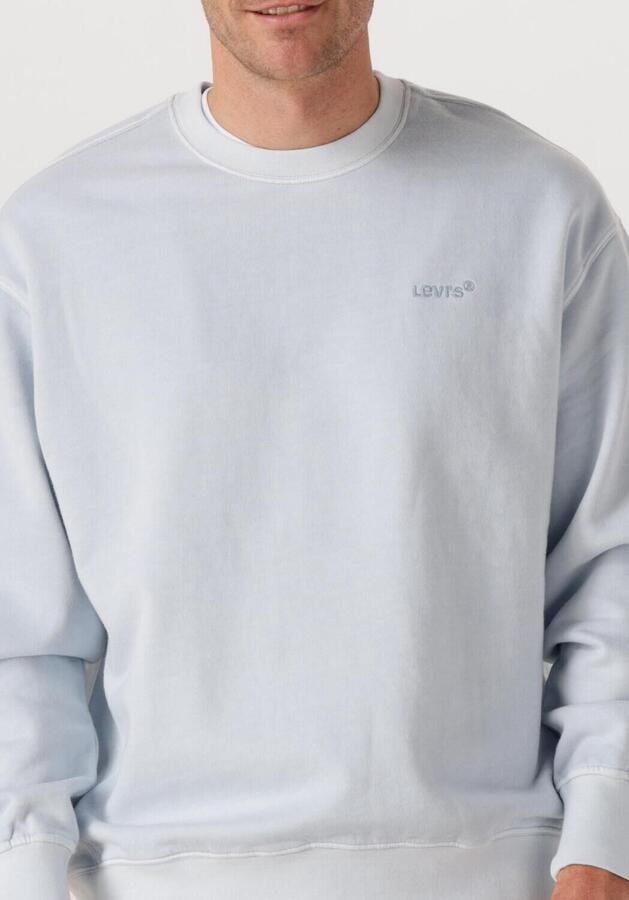 LEVI'S Heren Truien & Vesten Authentic Crew Lichtblauw