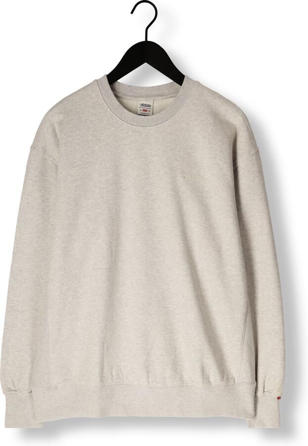 LEVI'S Heren Truien & Vesten Authentic Crew Lichtgrijs - Foto 3