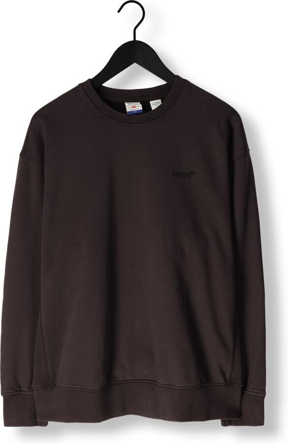 Levi's Sweater Levis A9244 0000 AUTHENTIC CREW-0000 BLACK AGATE - Foto 3