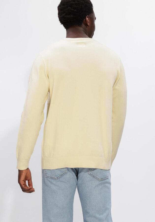 LEVI'S Heren Truien & Vesten Lightweight Hm Sweater Rutabaga Pique Creme - Foto 2