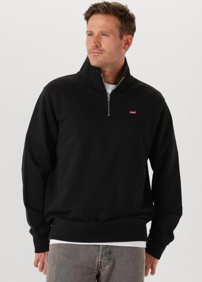 Levi's Sweatshirt ORIGINAL HM 1 4 ZIP met troyer-kraag en logo-borduring - Foto 4