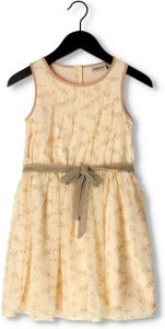 Like Flo Gele Mini Jurk Fancy Flower Sleeveless Dress