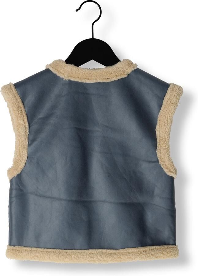 LIKE FLO Meisjes Blazers Dewi Teddy Gilet Blauw