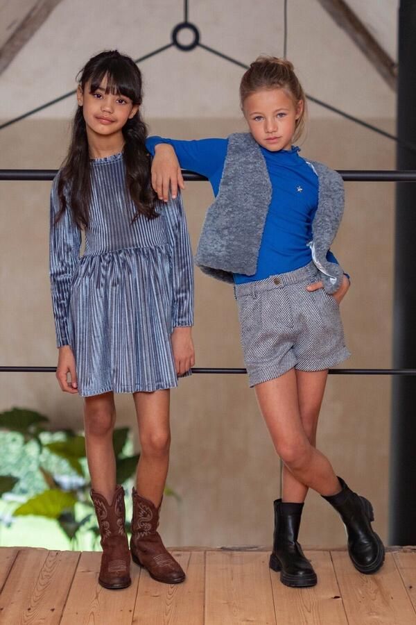 LIKE FLO Meisjes Blazers Diam Flo Gilet Grijs - Foto 2