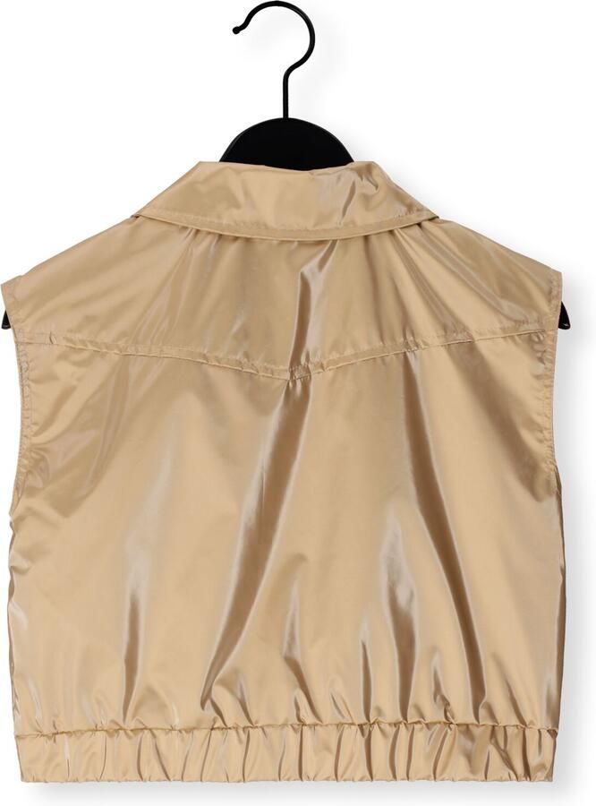 LIKE FLO Meisjes Blazers Diana Metallic Gilet Zand - Foto 2